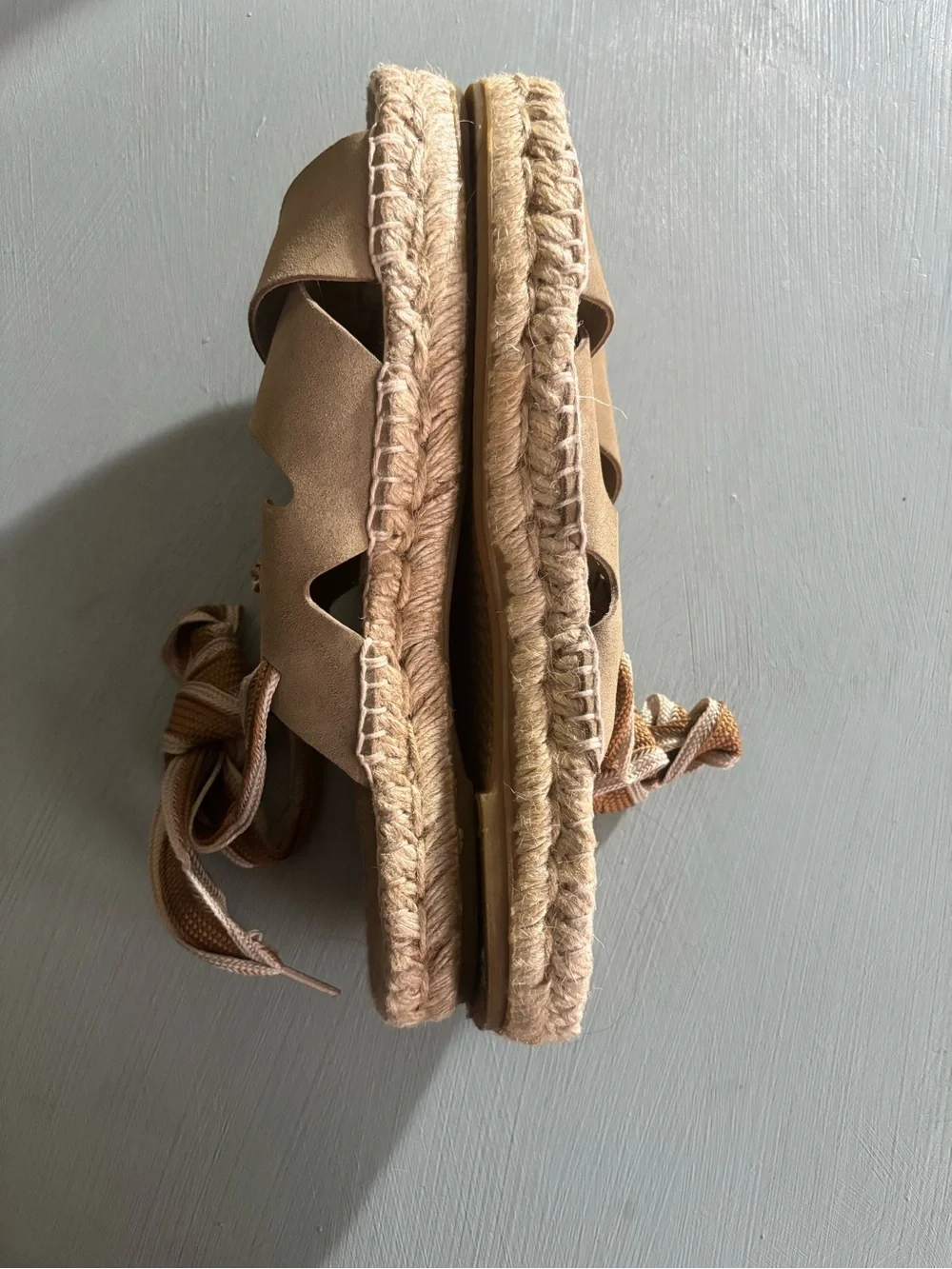 Paloma Barceló Adaya Wrap Espadrille Sandals EU 40